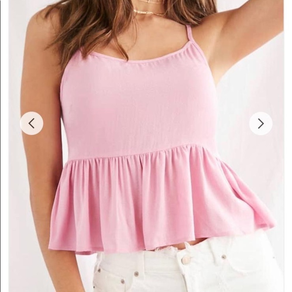 Forever 21 Flounce Seamed Cami (S)